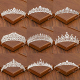 Silver Color Bridal Wedding Tiara Crown Hair Accessories For Women