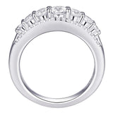 Stunning 1.2Ct  Round Cut AAAA Simulated Diamond Eternity Ring - BridalSparkles
