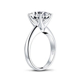 Glamorous 2.5 Ct Round Lab Diamond Wedding Engagement Ring - BridalSparkles