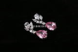 Top Quality Tear Drop Shape Designer AAAA+ Cubic Zirconia Diamond Bridal Wedding Jewelry Set