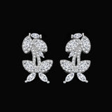 Trendy Luxury 4PCS AAA Cubic Zirconia Diamonds Bridal Jewelry Set For Women - Wedding Party jewelry