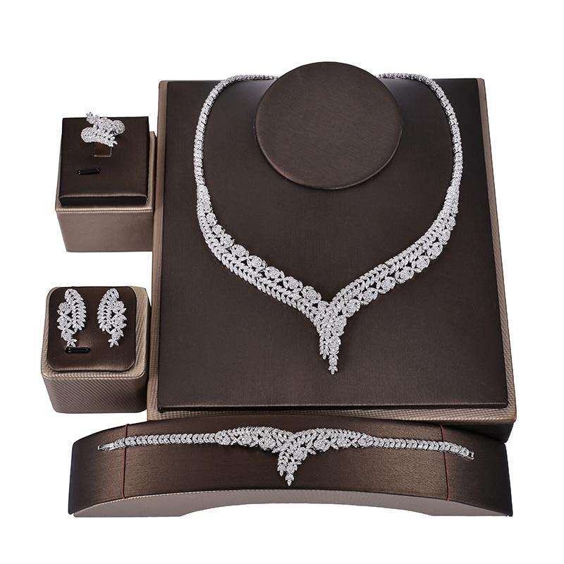 Attractive Bridal Jewelry with  AAAA+ High Quality Cubic Zirconia Diamonds - BridalSparkles