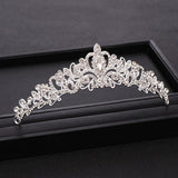 Wedding Crowns Tiaras Bridal Headpieces with Baroque Rhinestones Crystals - BridalSparkles