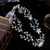 Gorgeous Bride Wedding Hair Jewelry AAA+ Zirconia Diamonds - BridalSparkles