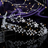 Gorgeous Bride Wedding Hair Jewelry AAA+ Zirconia Diamonds - BridalSparkles