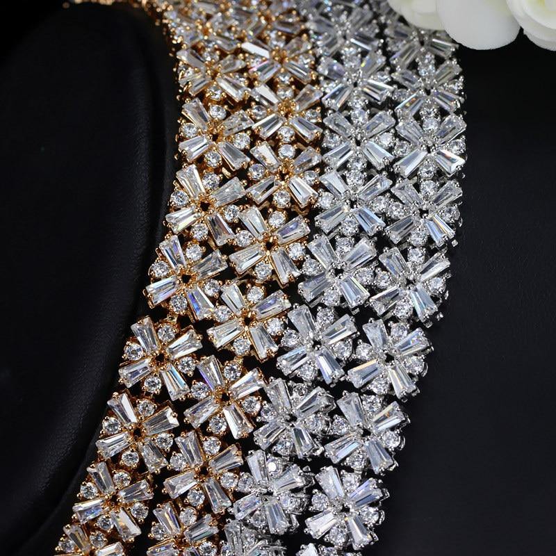 Wonderful 6 Colors High Quality AAA+ Quality CZ Simulated Diamonds Cubic Zirconia Jewelry Set - BridalSparkles