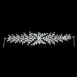 Bride Wedding Tiaras With AAA+ Quality Zircon Diamonds Soft Luxury Barrettes - BridalSparkles