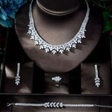 Best Seller Exclusive AAA+ CZ Diamonds Jewelry Necklace Set