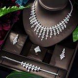 Glamorous Luxury AAA+ CZ Diamonds  Wedding Jewelry Set
