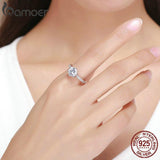 High Quality 925 Sterling Silver Princess Square AAAA+ CZ WEdding Bridal Ring - BridalSparkles