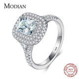 Exquisite Bridal 925 Sterling Silver AAAA+ Quality CZ Wedding Ring
