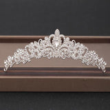Wedding Crowns Tiaras Bridal Headpieces with Baroque Rhinestones Crystals - BridalSparkles