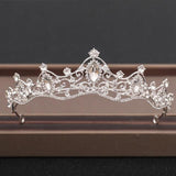 Wedding Crowns Tiaras Bridal Headpieces with Baroque Rhinestones Crystals - BridalSparkles