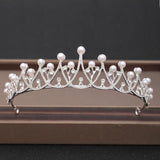 Wedding Crowns Tiaras Bridal Headpieces with Baroque Rhinestones Crystals - BridalSparkles