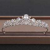 Wedding Crowns Tiaras Bridal Headpieces with Baroque Rhinestones Crystals - BridalSparkles