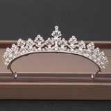Wedding Crowns Tiaras Bridal Headpieces with Baroque Rhinestones Crystals - BridalSparkles