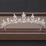 Wedding Crowns Tiaras Bridal Headpieces with Baroque Rhinestones Crystals - BridalSparkles