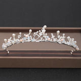 Wedding Crowns Tiaras Bridal Headpieces with Baroque Rhinestones Crystals - BridalSparkles