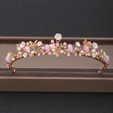 Wedding Crowns Tiaras Bridal Headpieces with Baroque Rhinestones Crystals - BridalSparkles