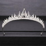Wedding Crowns Tiaras Bridal Headpieces with Baroque Rhinestones Crystals - BridalSparkles