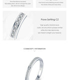 Adorable 100% 925 Sterling Silver AAA+ Quality Zirconia Wedding Engagement Ring - BridalSparkles