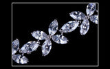 Exquisite AAA+ Cubic Zirconia Diamonds Floral Design Bridal Set - BridalSparkles