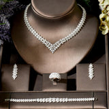 Super Elegant Noble Luxury AAA+CZ Diamonds Wedding Jewelry - BridalSparkles