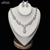 Luxury Ladies AAA+ Cubic Zirconia Diamonds Jewelry Set