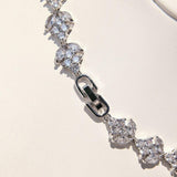 Luxury Ladies AAA+ Cubic Zirconia Diamonds Jewelry Set - BridalSparkles