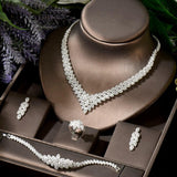 2021 Best Seller Exclusive AAA+ CZ Diamonds Jewelry Necklace Set