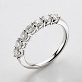 High Quality Jewelry Natural Moissan Diamond Anniversary Wedding Ring - BridalSparkles