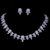 Adorable AAA+ Quality Zircon Diamonds 2 Piece Bridal Set for Luxury Wedding Jewelry Set - BridalSparkles